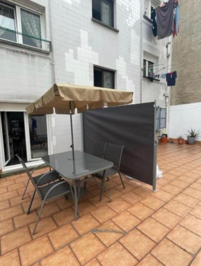 Apartamento Con Terraza Y Parking 기욘 객실 사진